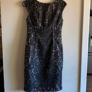 Calvin Klein lace cap dress